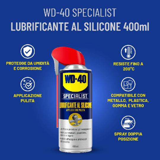 WD40 - Lubrificante al Silicone