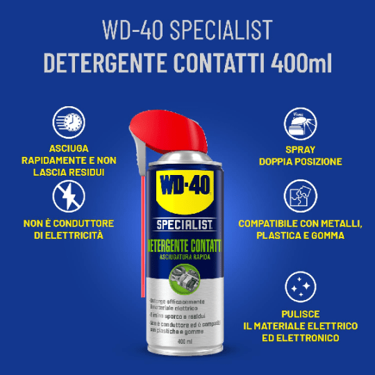 WD40 - Detergente Contatti